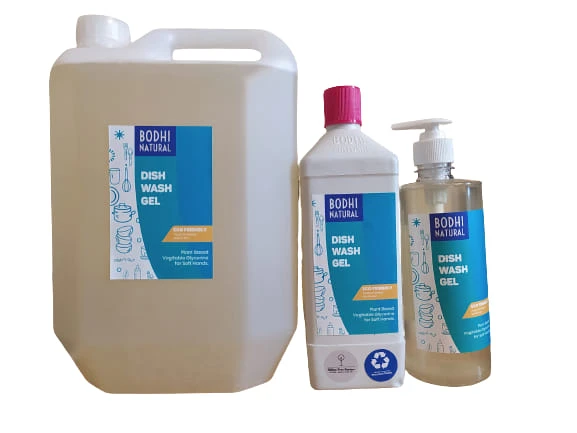 Bodhi Natural Dish Wash Gel ( Fragrance Free or Lemongrass ) (500ml ,1000ml - Eco Shop