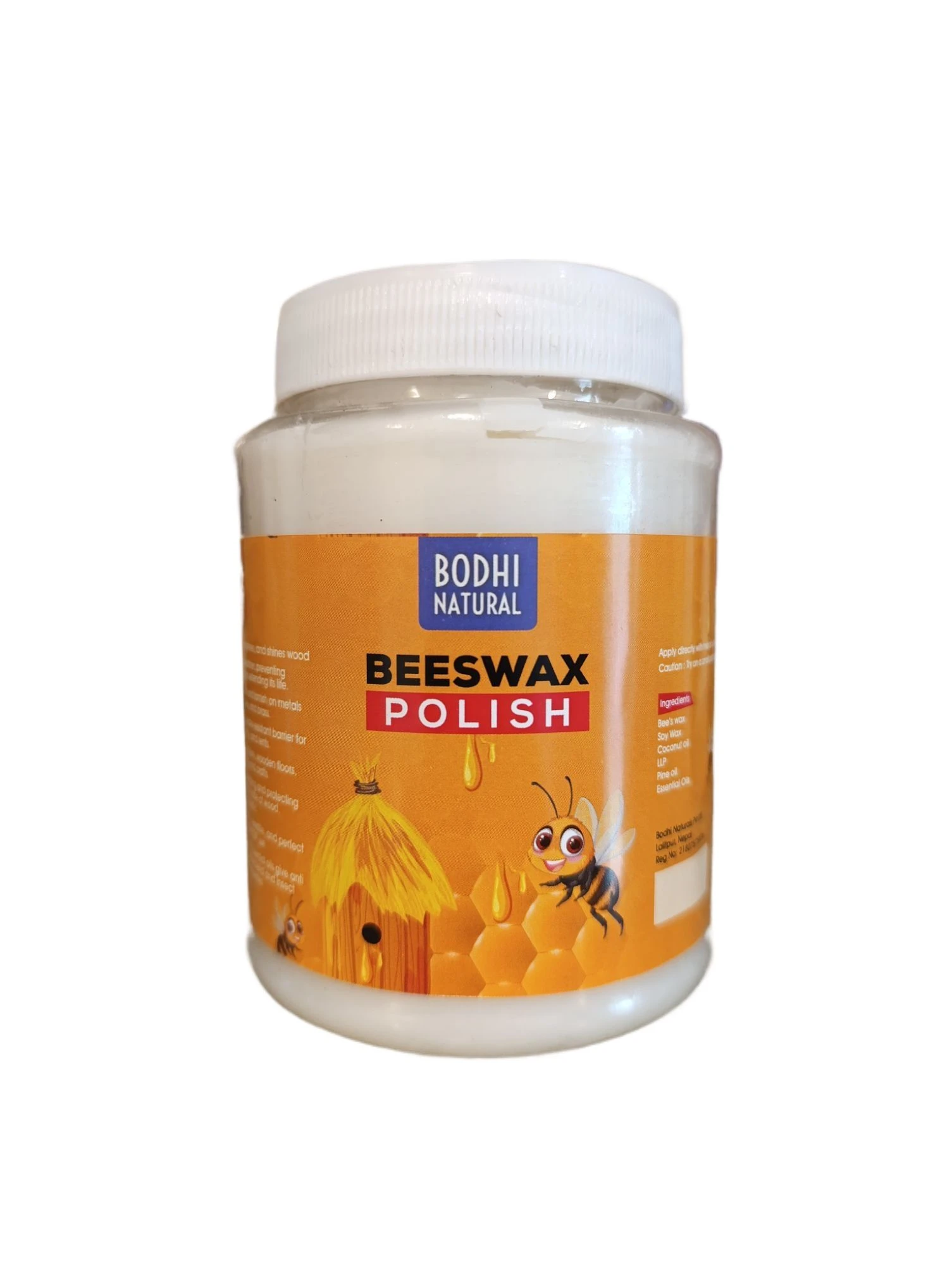 Bees Wax Polish With Linseed Oil For Wood And Furniture ( Food Safe) (100 gram , 300 gram) - Eco Shop